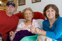 Rafelita Mercy Housing resident