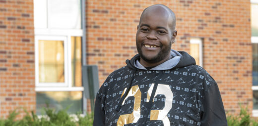 Lunden, Mercy Housing Lakefront resident