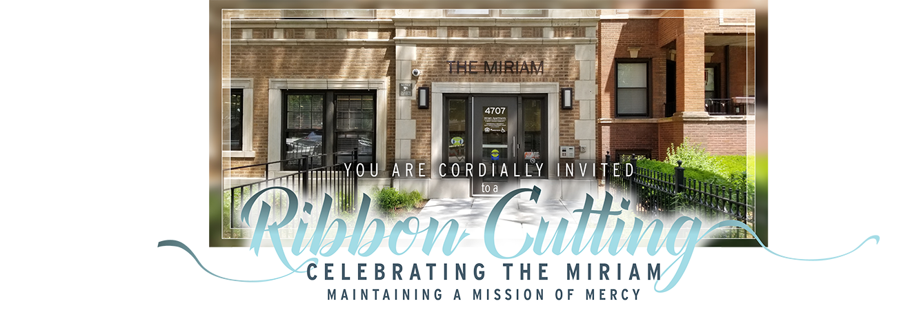 The Grand Reopening Celebration for the Miriam Apartments