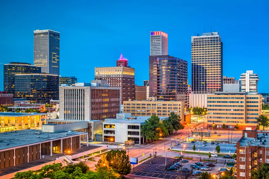 Tulsa skyline